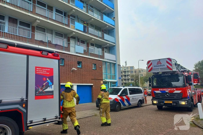 Brand in woning snel geblust