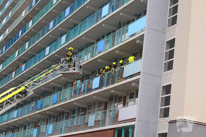 Brand in woning snel geblust