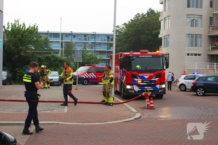 Brand in woning snel geblust