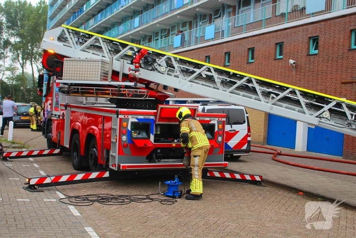 Brand in woning snel geblust