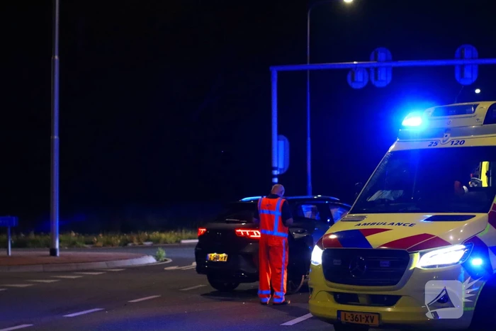 Gewonde na frontale botsing op kruising