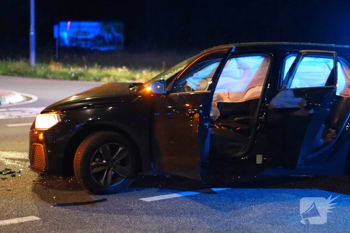 Gewonde na frontale botsing op kruising