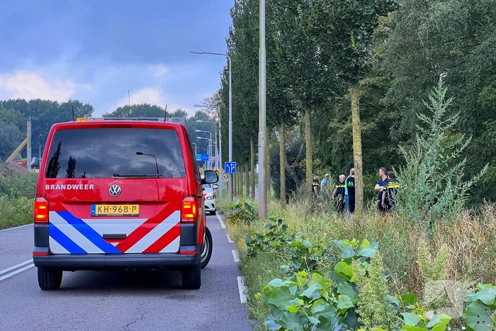 Overleden persoon aangetroffen in de berm