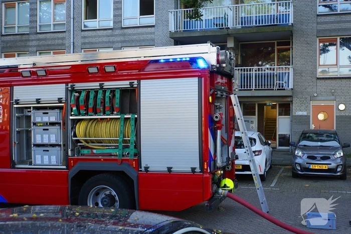 Uitslaande brand na explosie in woongebouw voor begeleid wonen
