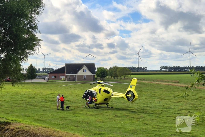 Traumateam ingezet voor gewond persoon
