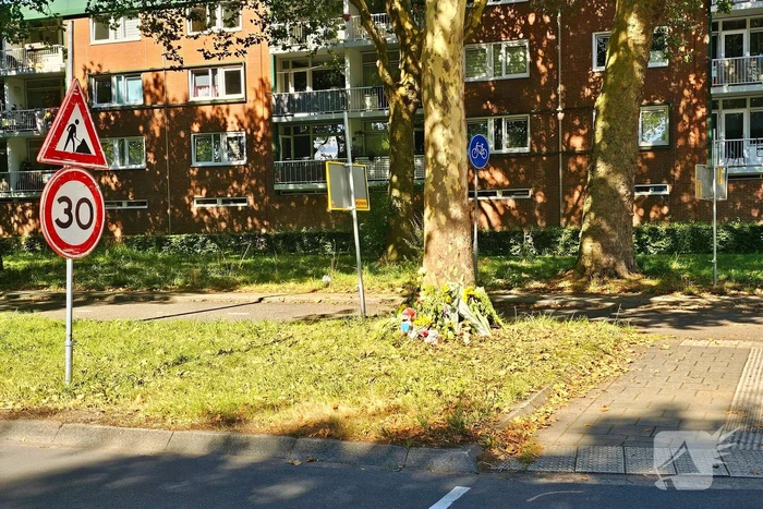 12-jarige jongen overleden na aanrijding met vrachtwagen, herdenkingsplek ingericht