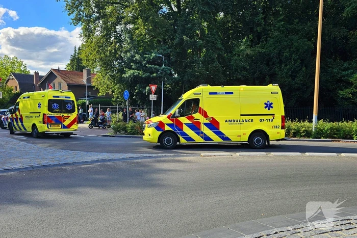 Fietser geschept door automobilist