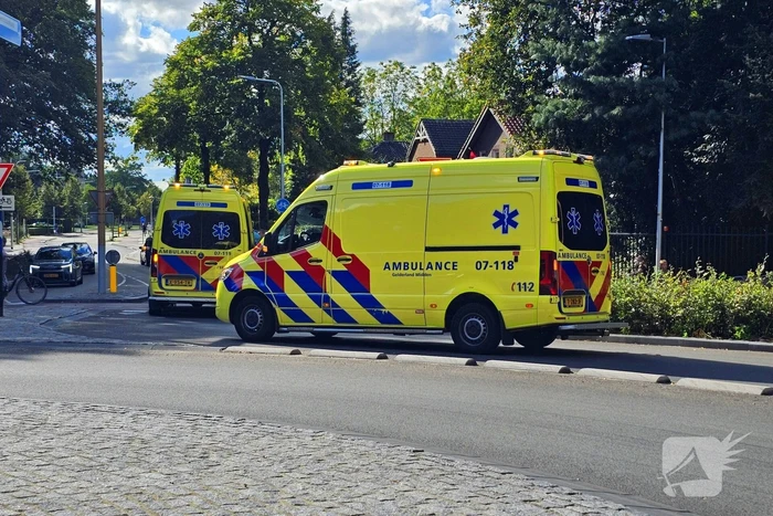 Fietser geschept door automobilist