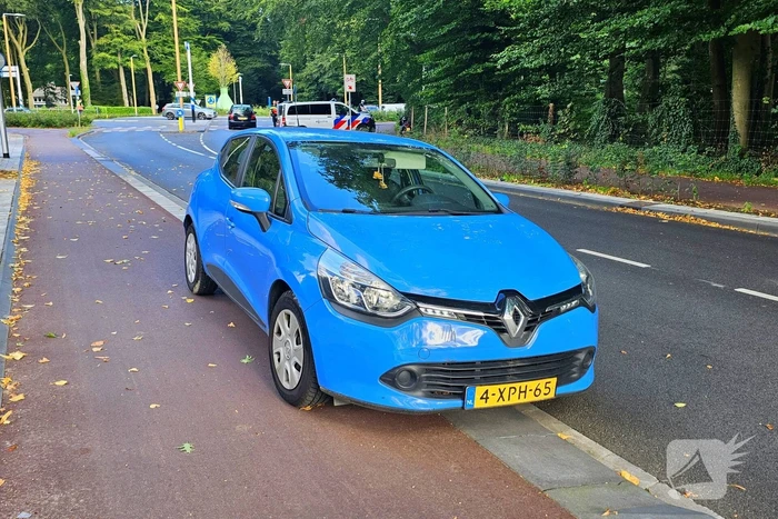 Fietser geschept door automobilist