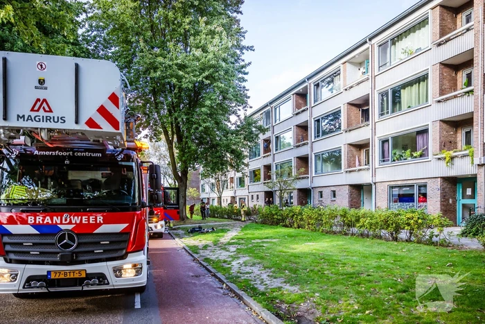 Veel schade na brand in flatwoning