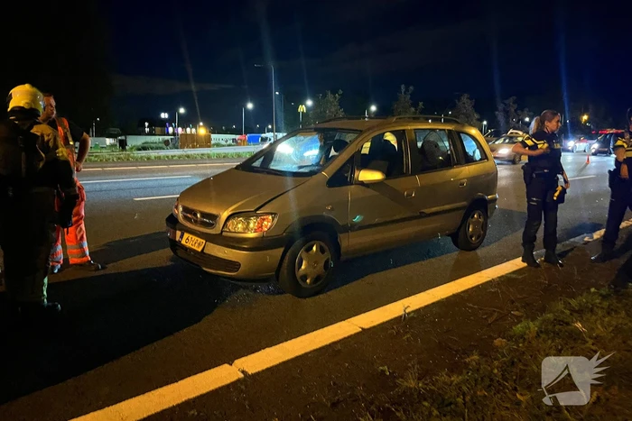 Drie voertuigen betrokken bij kettingbotsing