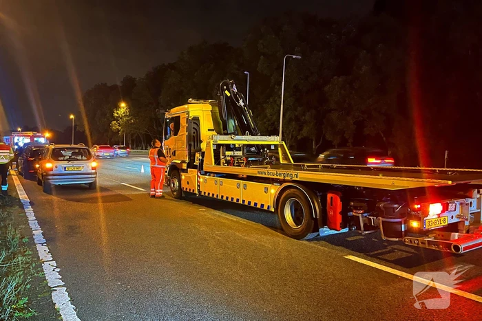 Drie voertuigen betrokken bij kettingbotsing