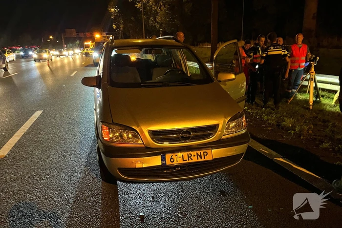 Drie voertuigen betrokken bij kettingbotsing
