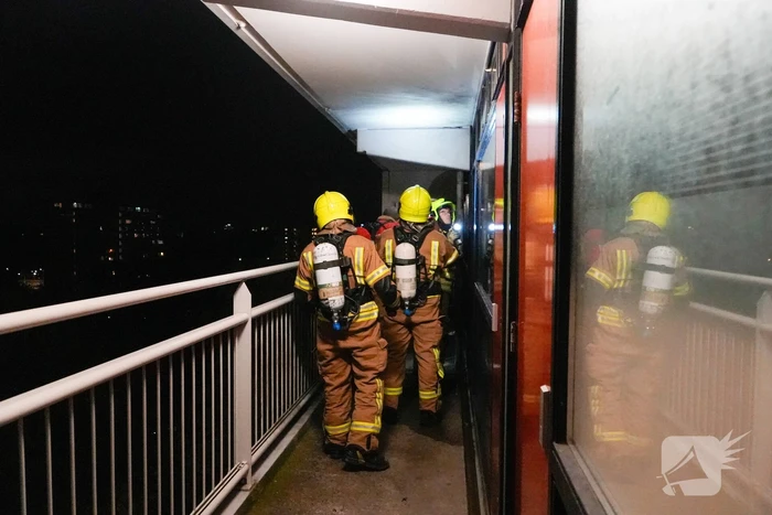 Explosie op de elfde verdieping in weide omgeving te horen