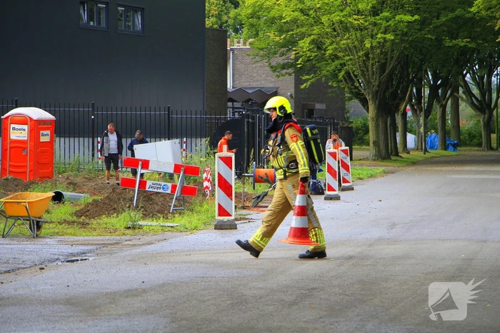 Groot gebied afgezet vanwege gaslekkage