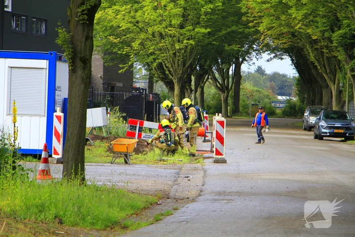 Groot gebied afgezet vanwege gaslekkage