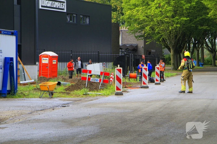 Groot gebied afgezet vanwege gaslekkage