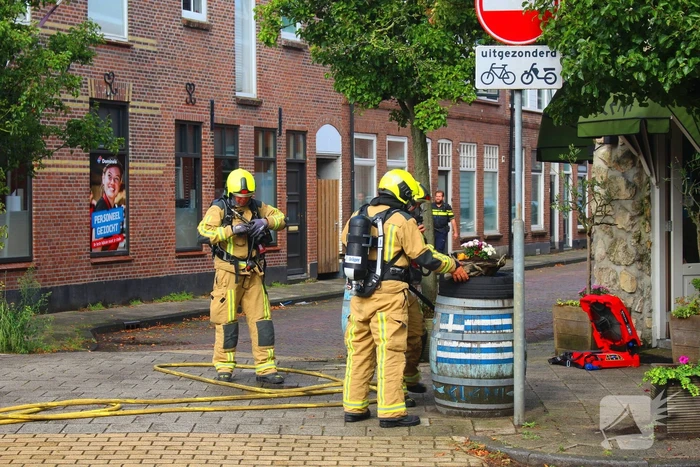 Brand in Grieks restaurant snel onder controle