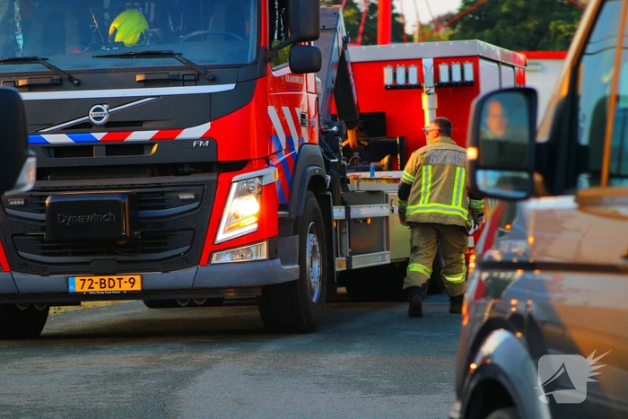 Hulpdiensten Ingezet voor Incident op binnenvaartschip