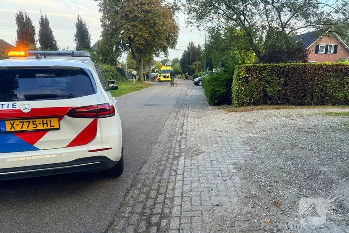 Fietser ernstig gewond, traumahelikopter ingezet