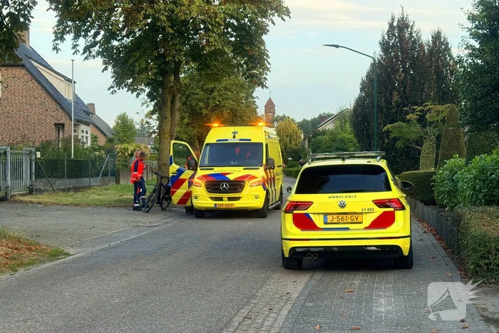 Fietser ernstig gewond, traumahelikopter ingezet