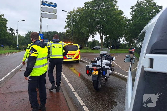 Ernstig verkeersongeval tussen auto en fietser