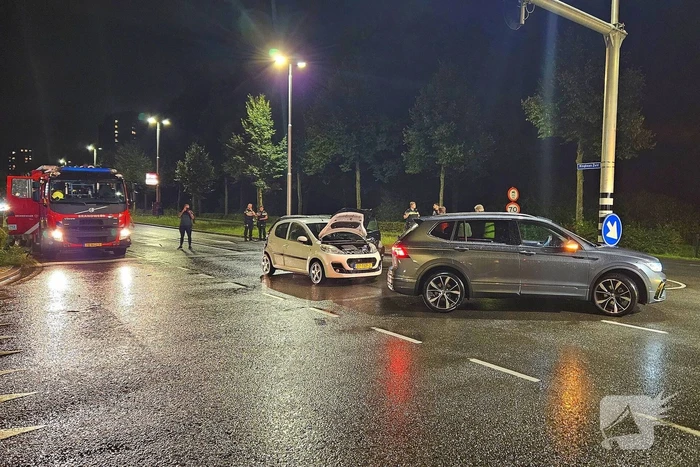 Flinke schade bij botsing op kruising