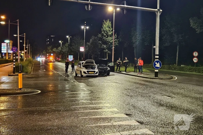 Flinke schade bij botsing op kruising