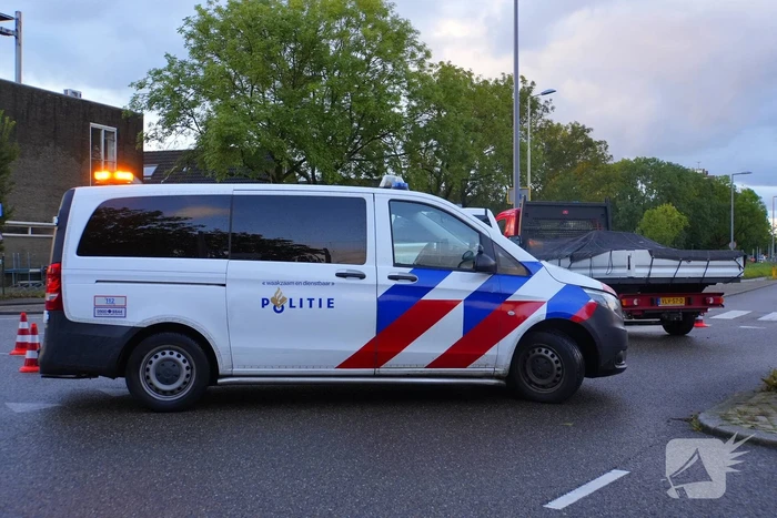 Bestelbus en 4x4 betrokken bij ongeval