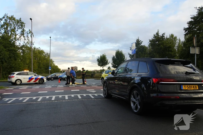 Fietser aangereden op oversteekplaats
