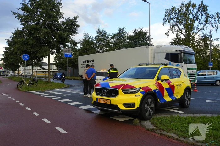 Fietser aangereden op oversteekplaats