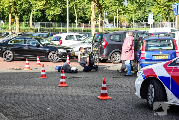Fietser aangereden door automobiliste