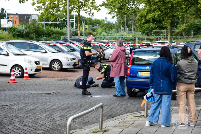 Fietser aangereden door automobiliste