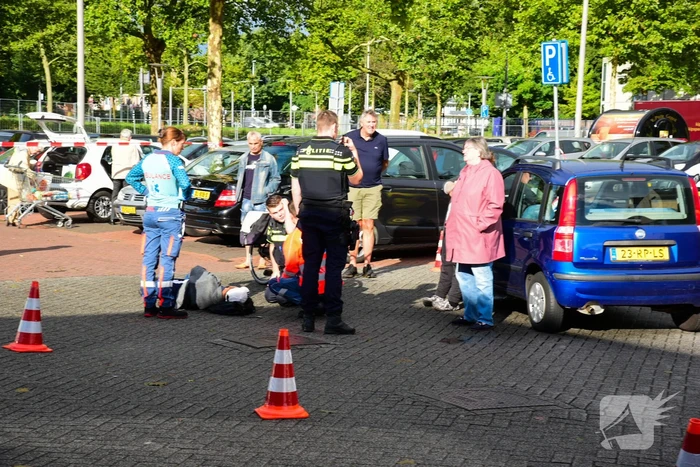Fietser aangereden door automobiliste