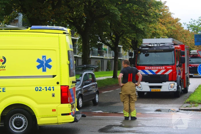 Brandweer verleent eerste hulp na ongeval