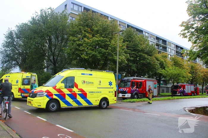 Brandweer verleent eerste hulp na ongeval