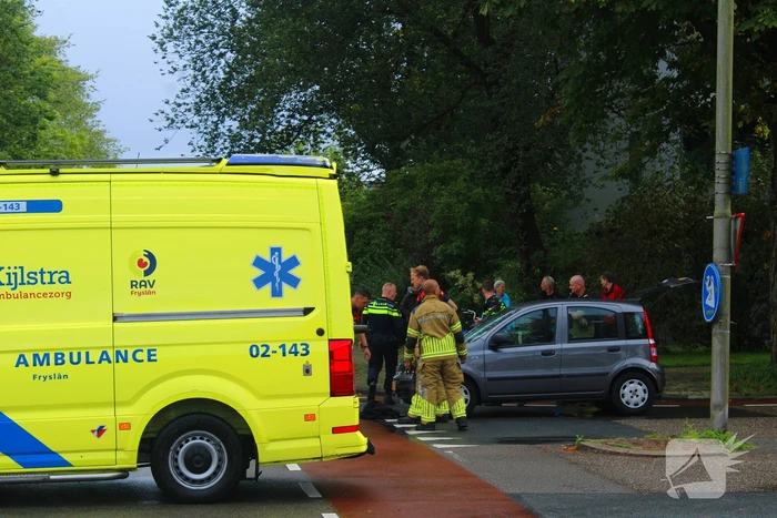 Brandweer verleent eerste hulp na ongeval