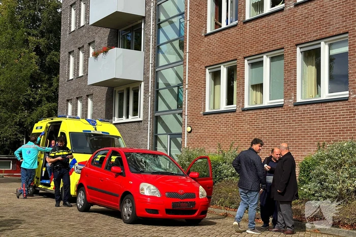 Voorruit gebarsten bij aanrijding met fietser