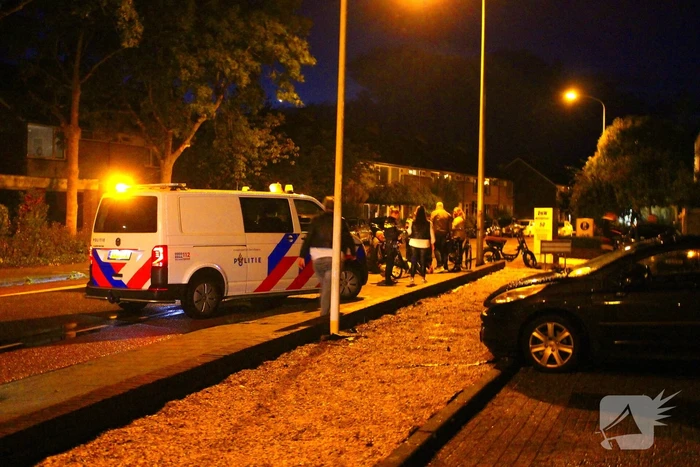 Fatbiker botst op wegversmalling