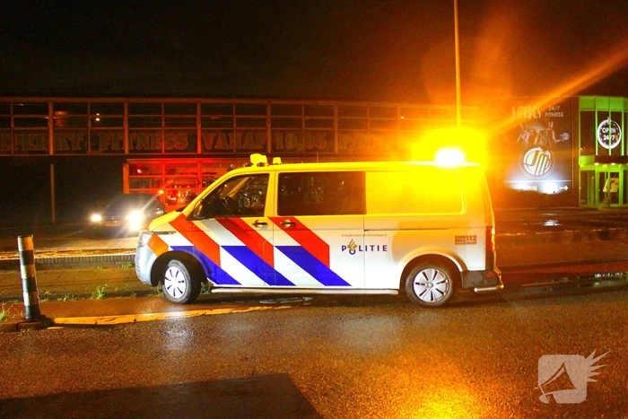 Fatbiker botst op wegversmalling