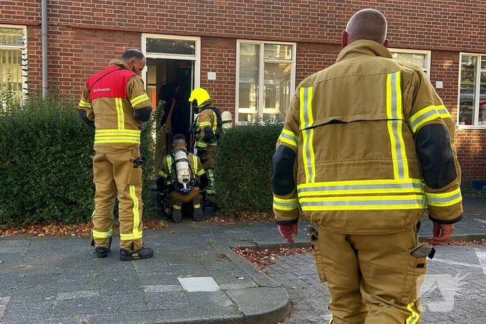 Buren melden keukenbrand