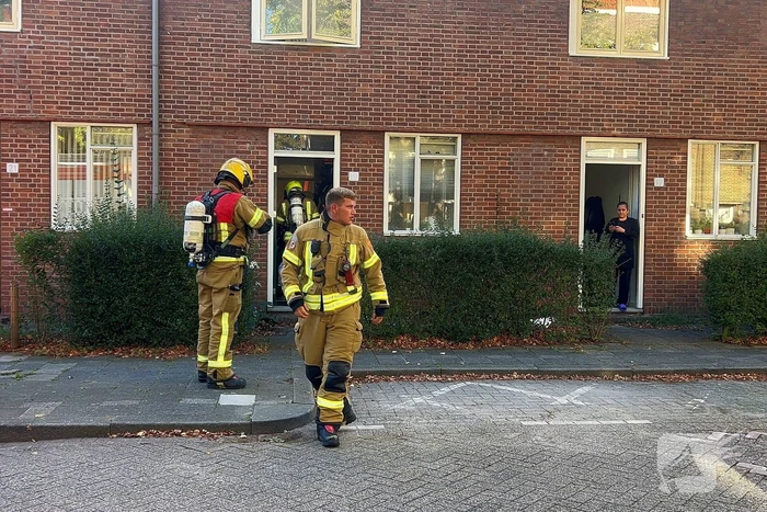 Buren melden keukenbrand