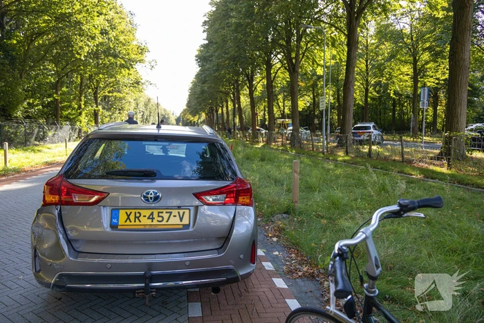 Een gewonde bij kettingbotsing