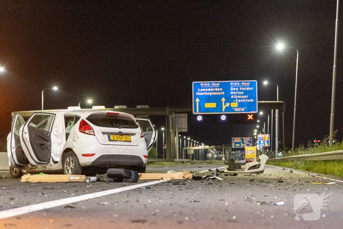 Dodelijk ongeval na botsing met vrachtwagentrailer