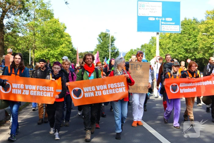 Weinig politie-inzet tijdens XR-blokkade wegens staking