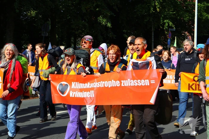 Weinig politie-inzet tijdens XR-blokkade wegens staking