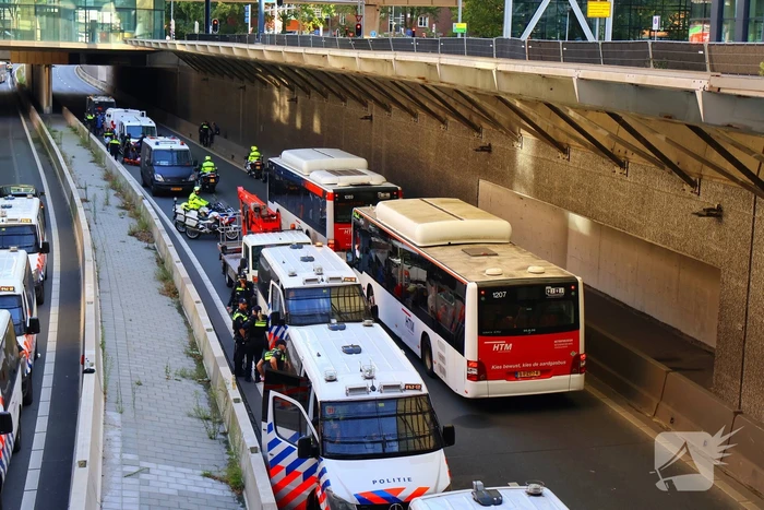 Weinig politie-inzet tijdens XR-blokkade wegens staking