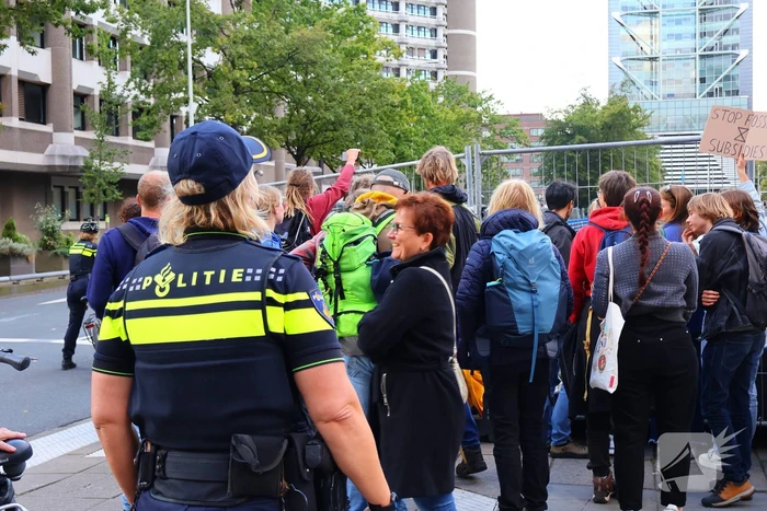 Weinig politie-inzet tijdens XR-blokkade wegens staking