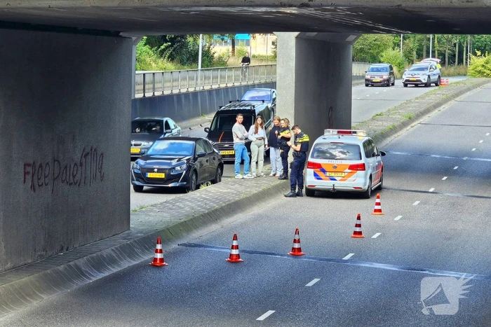 Aanrijding in tunnel zorgt voor verkeerschaos tijdens truckrun
