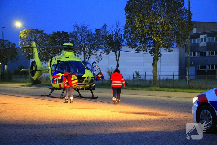 Traumahelikopter ingezet voor medische noodsituatie
